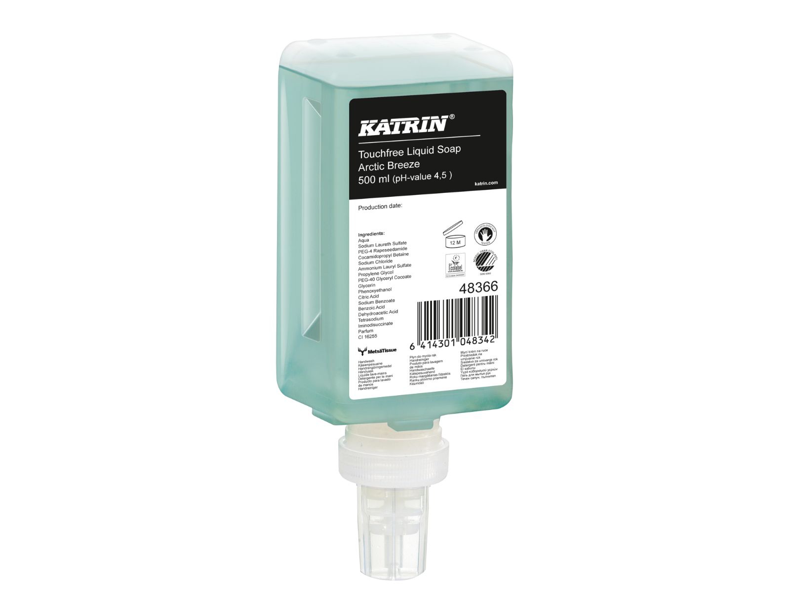 Mydło KATRIN 500ml 48366 ARCTIC BREEZE TOUCHFREE